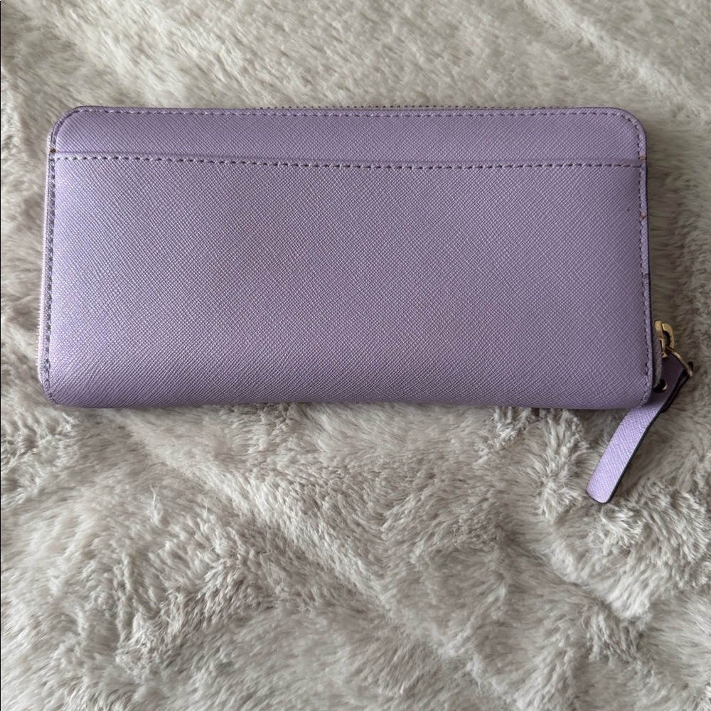 Kate Spade New York Women’s Lavender Zip Around Wallet - Picture 4 of 13